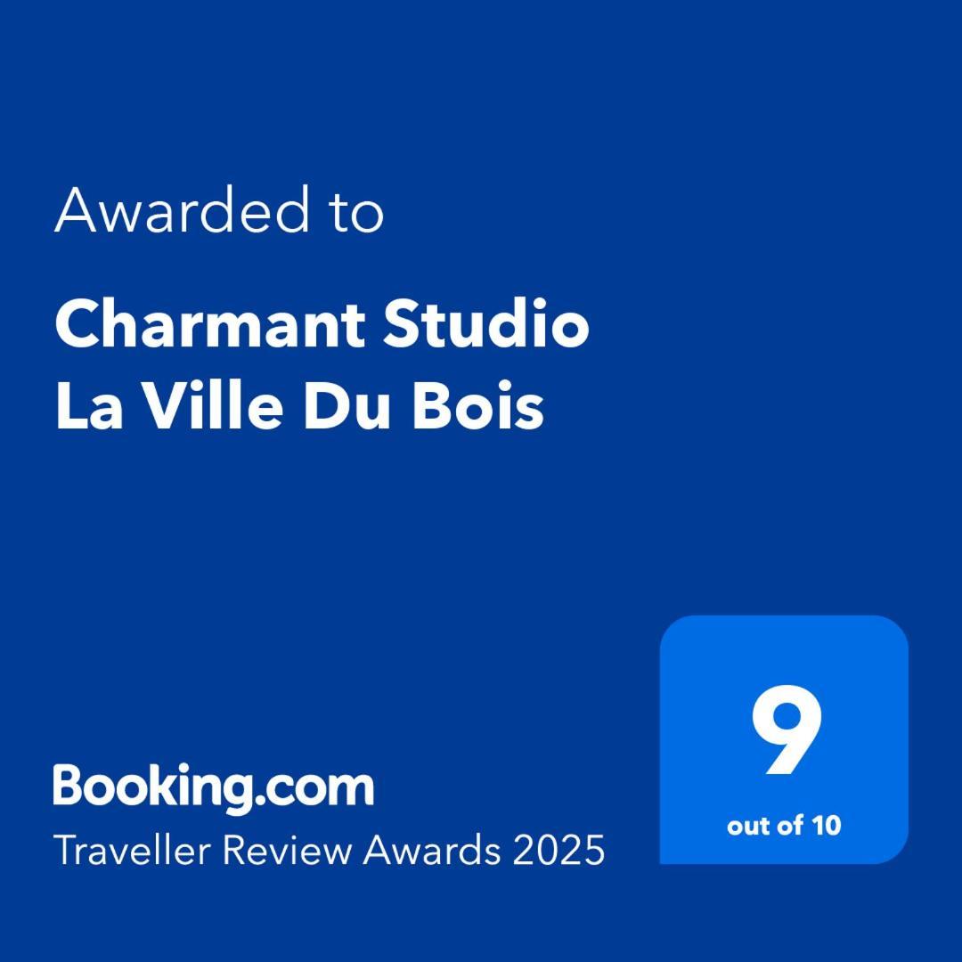 Charmant Studio La Ville Du Bois Exterior foto